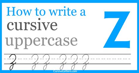 capital z in cursive